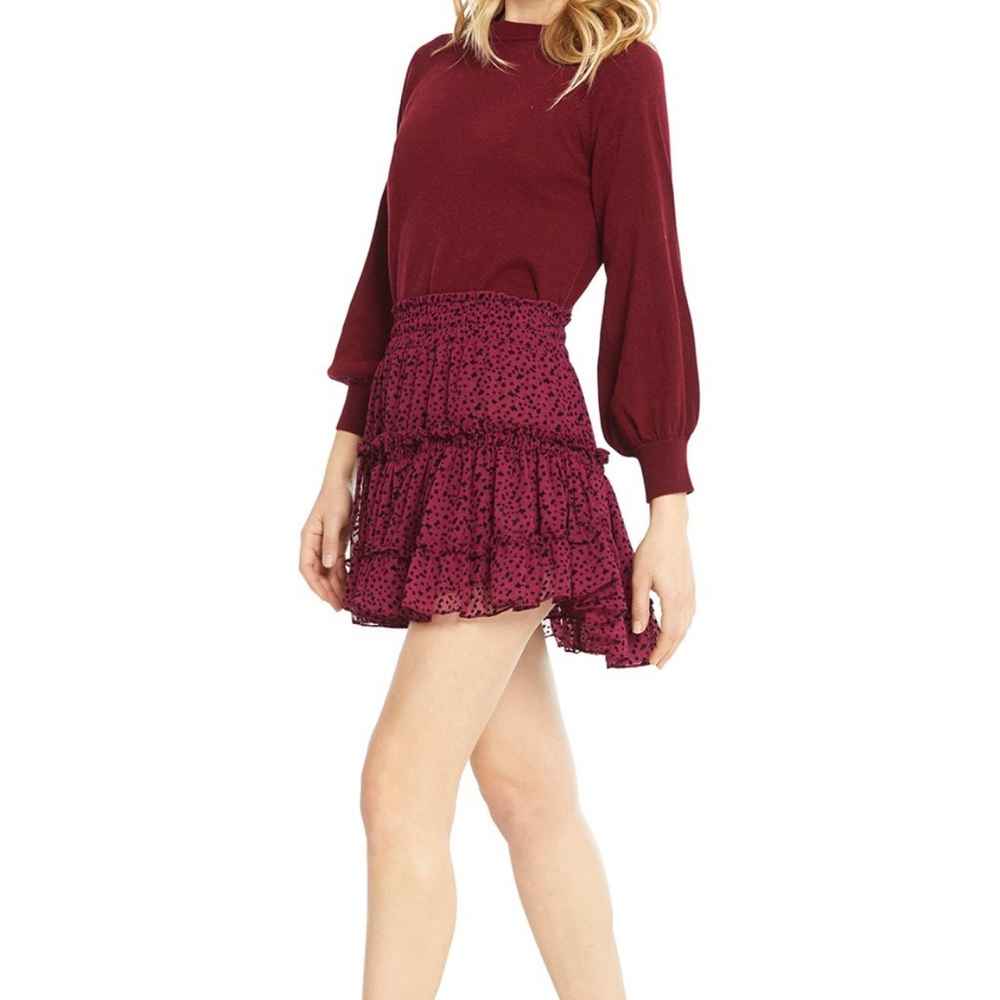 Misa Los Angeles Willa Skirt XS Burnout Star